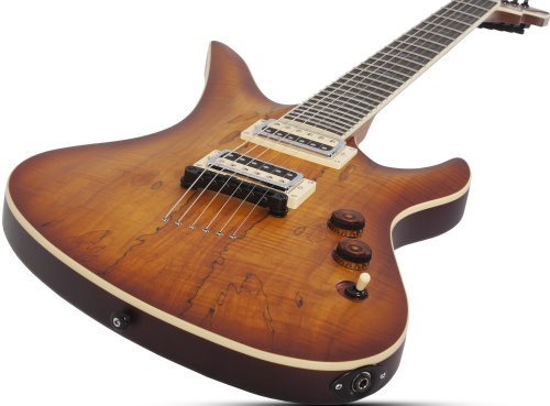 SCHECTER AVENGER EXOTIC SPALTED MAPLE фото 3