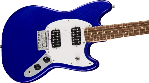 FENDER SQUIER BULLET MUSTANG HH Imperial Blue фото 3