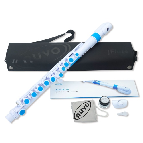 NUVO jFlute - White/Blue фото 2