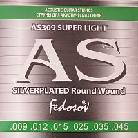 Fedosov AS309 Silverplated Round Wound