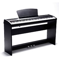 Sai Piano P-9BK, стойка, три педали